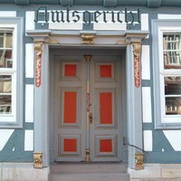 Eingangstür des Amtsgerichts Duderstadt